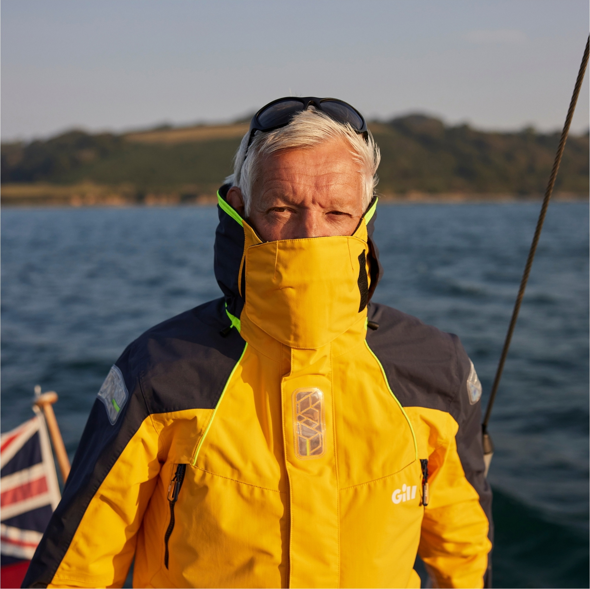 2026 Gill Herre OS2 Offshore Jacket OS26J - Goldfusion / Navy